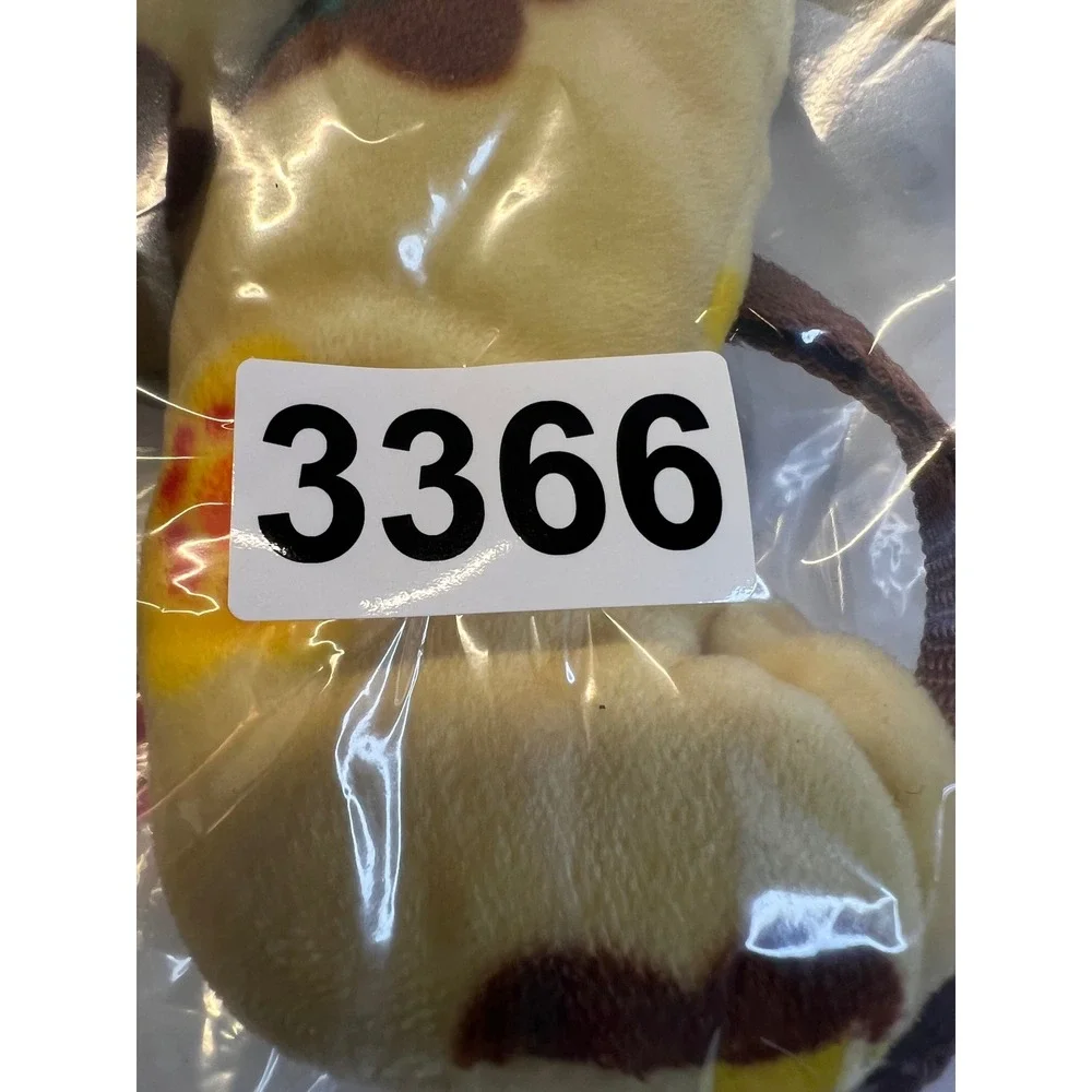 Scholastic Counting in the Garden Plush Dog Backpack Soft Magalina Yellow flower